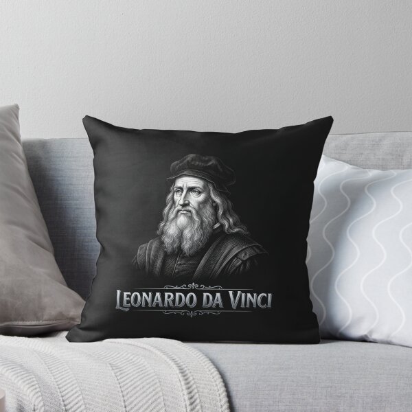 Item preview, Leonardo da Vinci Historical Master Portrait Art    designed and sold by Owcomm.