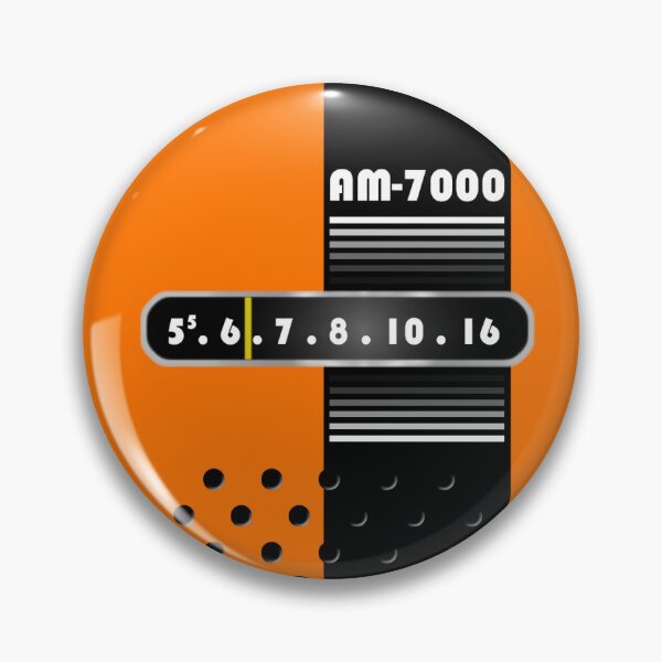 Item preview, Transistor Radio - 70s Inferno Orange with Black Stripe designed and sold by ubiquitoid.
