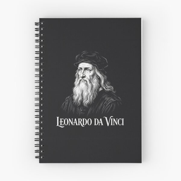 Item preview, Leonardo da Vinci Renaissance Master Portrait Illustration designed and sold by Owcomm.