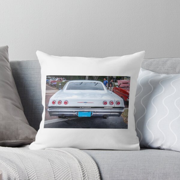 Item preview, Classic White Chevy Impala SS Car Illustration Design designed and sold by IDH Clan.