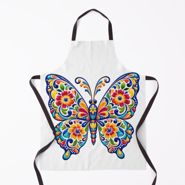 Artikelvorschau, Floral Folk Art Butterfly entworfen und verkauft von syotos-ai.