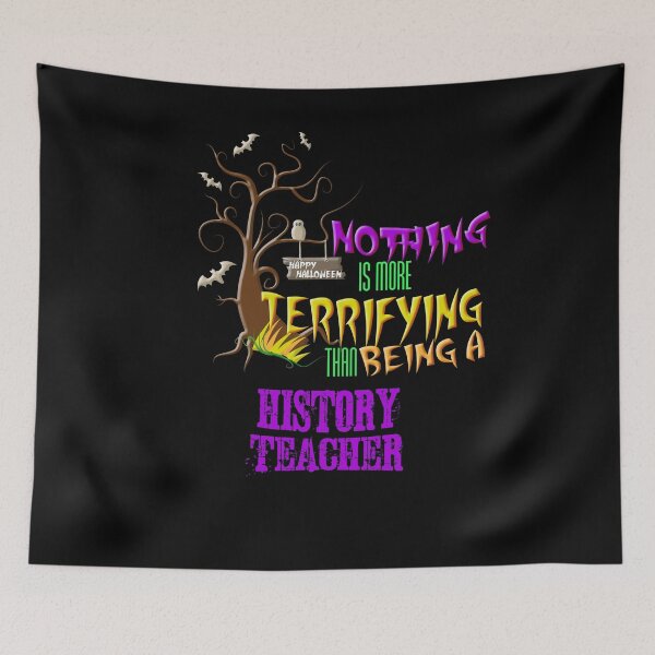 Item preview, Funny History Teacher Halloween Design Scary Students designed and sold by cgocgy.