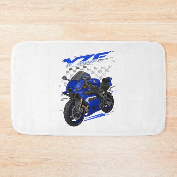 Item preview, Yamaha YZF R Blue Motorcycle Design for Riders and Enthusiasts designed and sold by area51design.