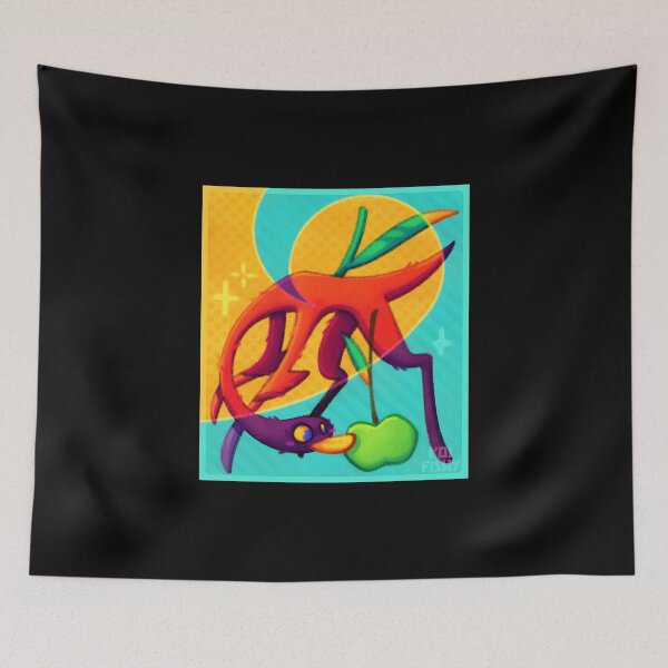 Item preview, Playful Bird with Green Apple designed and sold by Baby-Care.