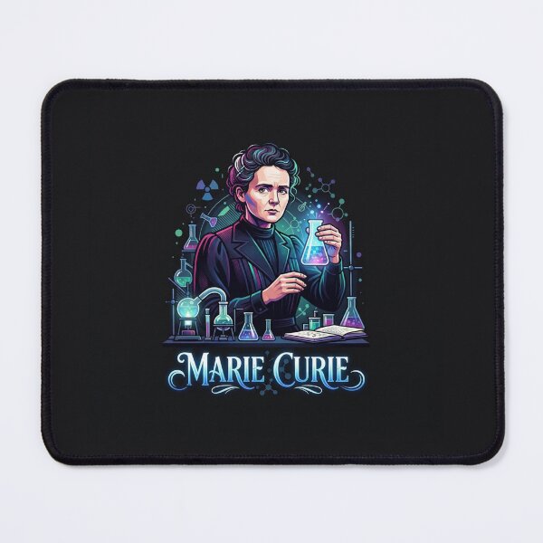 Item preview, Marie Curie Scientific Pioneer Retro Illustration designed and sold by Owcomm.