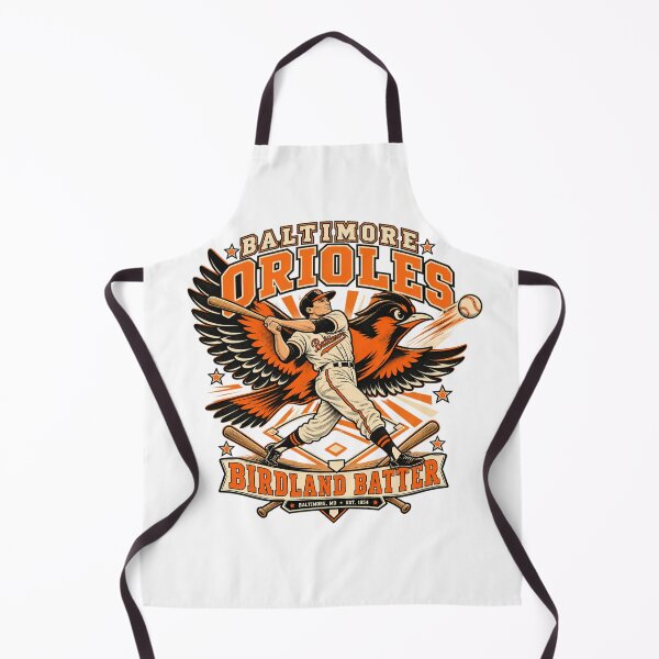 Artikelvorschau, Baltimore Orioles Birdland Batter Baseball Emblem entworfen und verkauft von Dresut.