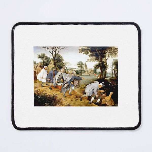 Item preview, The Blind Leading the Blind Surreal Art Illustration designed and sold by Dodo75.