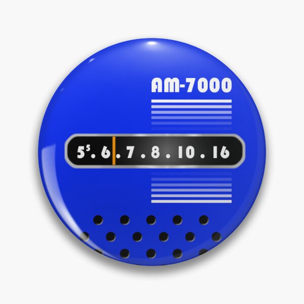 Item preview, Transistor Radio - 70s Royal Blue designed and sold by ubiquitoid.