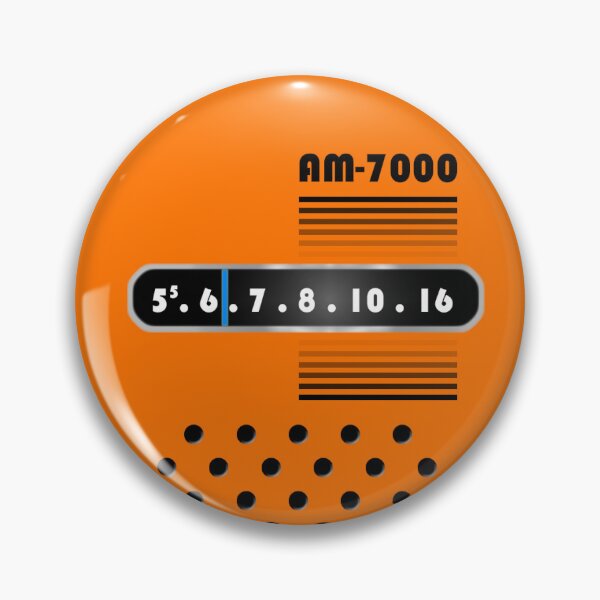 Item preview, Transistor Radio - 70s Blaze Orange designed and sold by ubiquitoid.