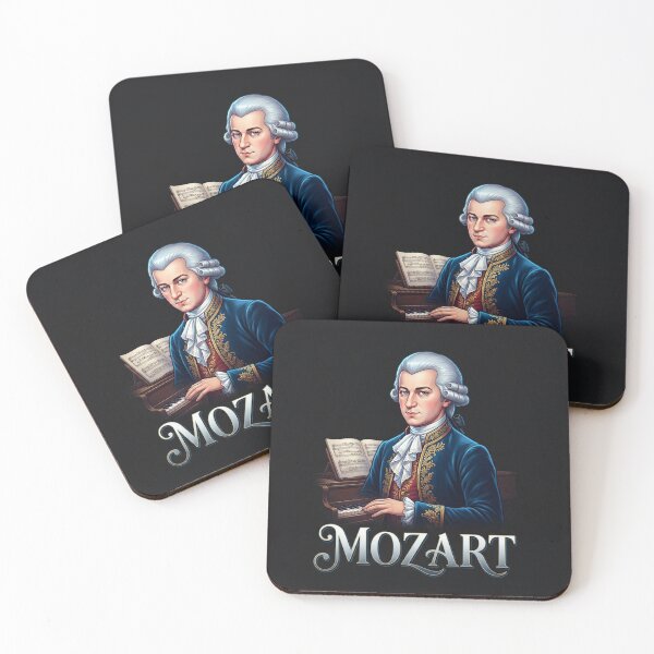 Aperçu de l'œuvre Portrait du compositeur classique Wolfgang Amadeus Mozart créée et vendue par Owcomm.