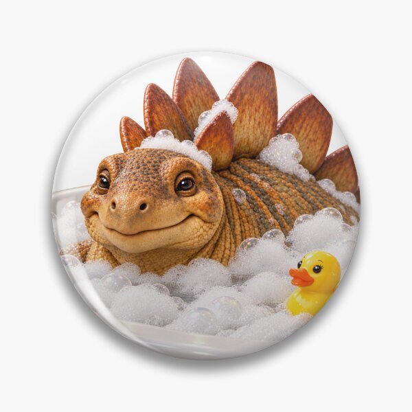 Item preview, Sweet Stegosaurus Bubble Bath designed and sold by Sillytoe.
