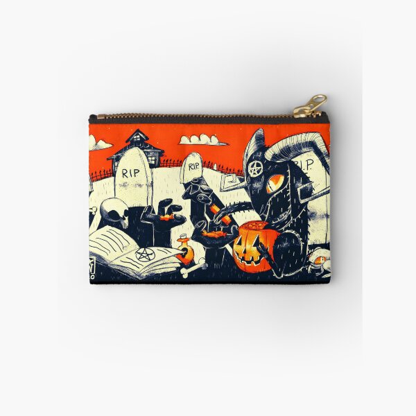 Item preview, Spooky Halloween Demon with Pumpkin and Candies designed and sold by Baby-Care.