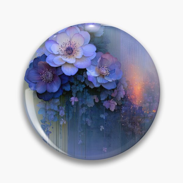 Item preview, Twilight Cascade Floral Wall Hanging designed and sold by bloorose.