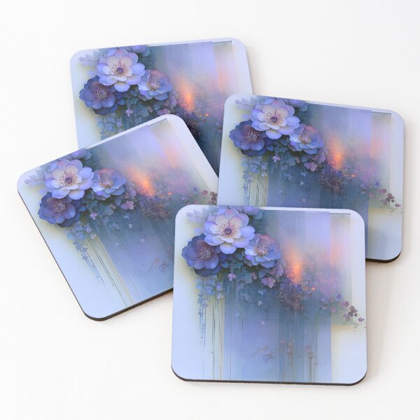 Item preview, Twilight Cascade Floral Wall Hanging designed and sold by bloorose.