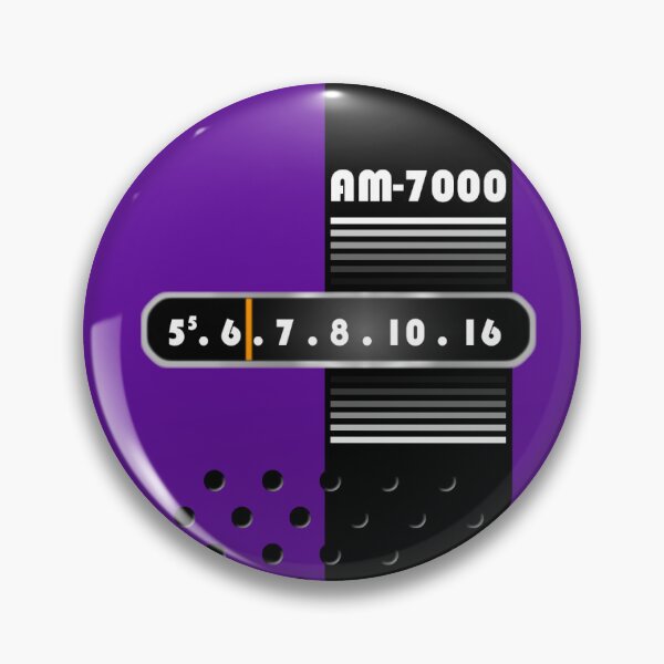 Item preview, Transistor Radio - 70s Vibrant Purple with Black Stripe designed and sold by ubiquitoid.