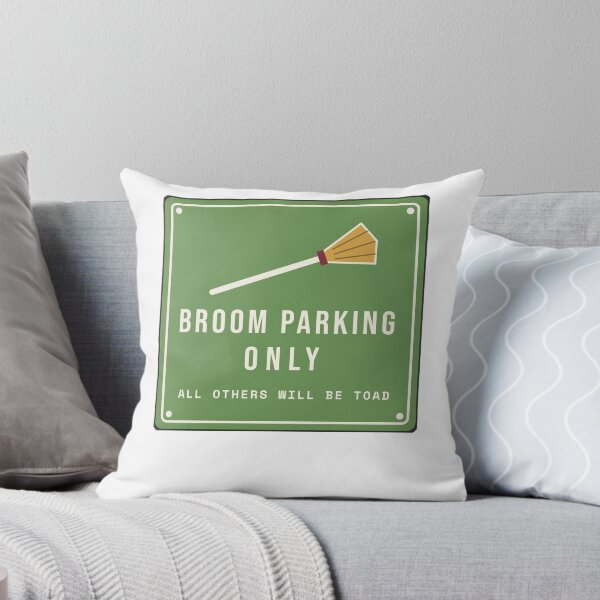 Item preview, Broom Parking Only - Funny Witch Sign Halloween designed and sold by Rilindi.