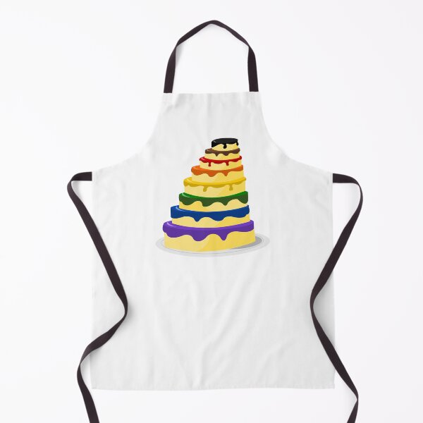 Item preview, Philly Rainbow Pride Flag Cake designed and sold by HarveyHandcraftsandDesigns.