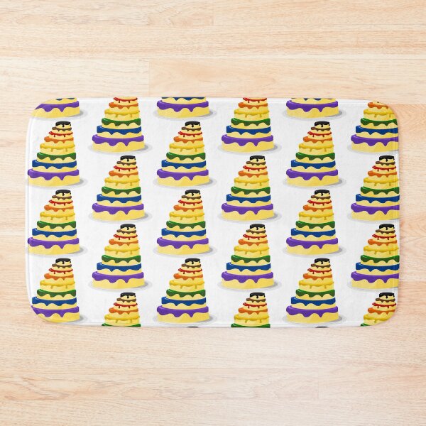 Item preview, Philly Rainbow Pride Flag Cake designed and sold by HarveyHandcraftsandDesigns.