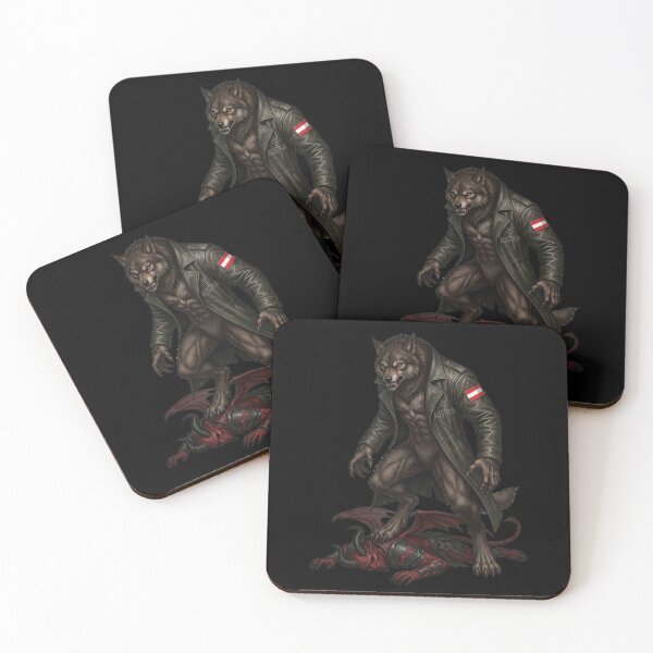 Item preview, Austrian werewolf defeats the devil designed and sold by ReneMM.