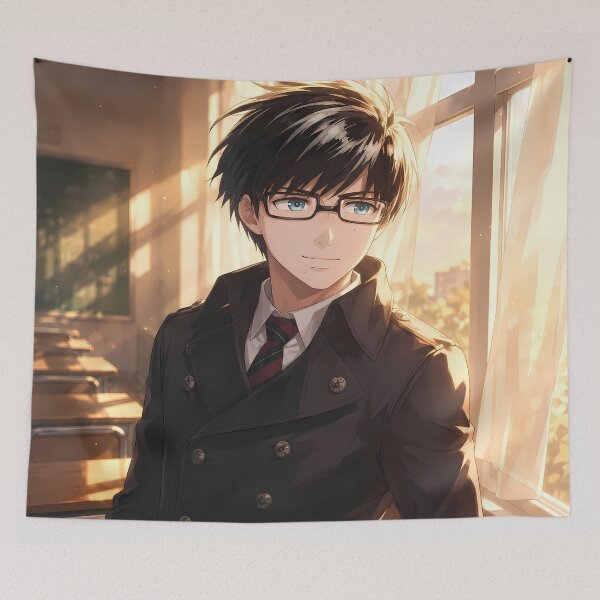 Item preview, Yukio Okumura Blue Exorcist Golden Classroom Calm designed and sold by mildaclairmo.