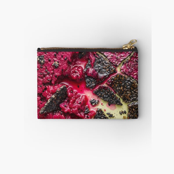 Item preview, Dragon Fruit with Black Sesame Brittle and Lime Syrup designed and sold by ASSEMBLE WONDER.