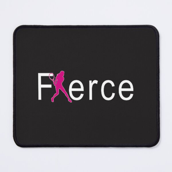 Item preview, She Is Fierce Tennis Player Inspirational Gift Design designed and sold by SOLOMATIONS101.
