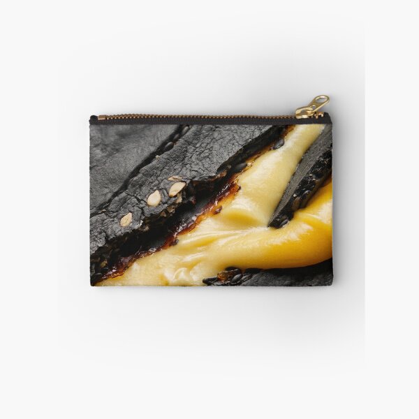 Item preview, Black Sesame Brittle Cracked into Yuzu Curd designed and sold by ASSEMBLE WONDER.