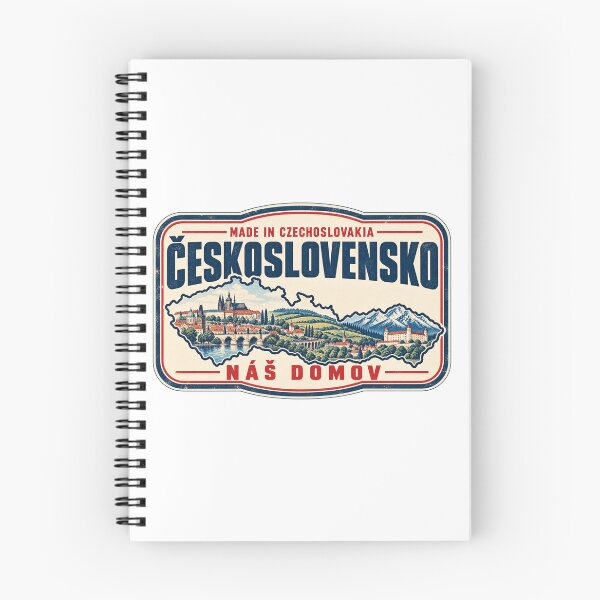 Item preview, Made in Czechoslovakia Czech Slovak Retro Pride designed and sold by The Abstract Vision.