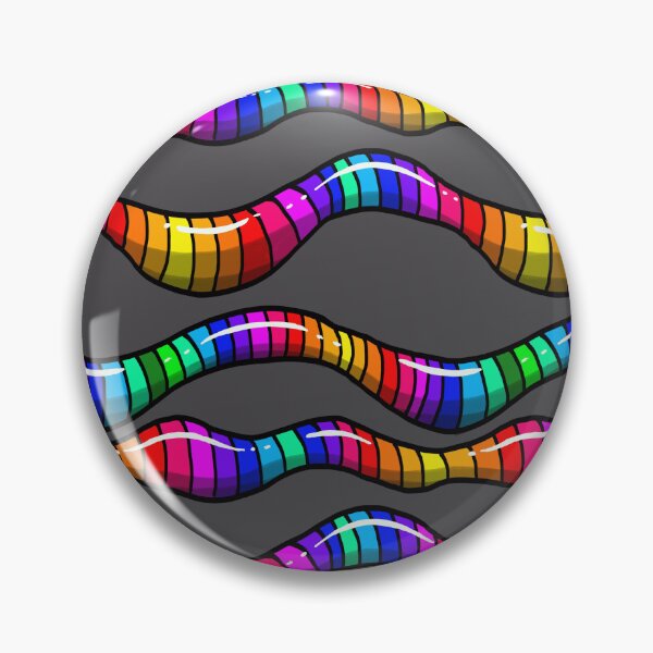Item preview, Gummy worms pattern designed and sold by MistyLakeArt.