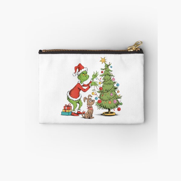 Item preview, Retro Grinch Holiday Christmas Tree with Vintage Friends Classic Festive Design designed and sold by kather1n3.