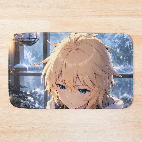 Item preview, Mikaela Hyakuya Seraph Of The End Winter Flowers designed and sold by mildaclairmo.