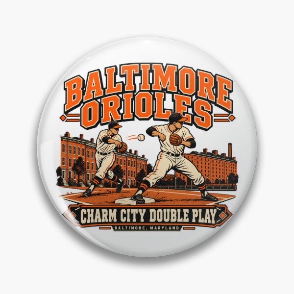 Artikelvorschau, Baltimore Orioles Charm City Doppelspiel entworfen und verkauft von Dresut.