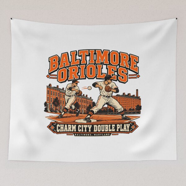 Item preview, Baltimore Orioles Charm City Double Play designed and sold by Dresut.