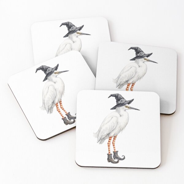 Item preview, Witchy Egret designed and sold by Tiffany Roy.