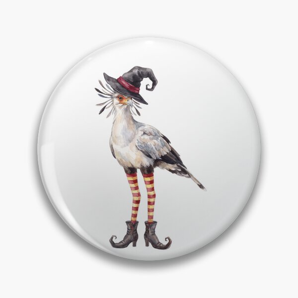 Item preview, Witchy Secretary Bird designed and sold by Tiffany Roy.