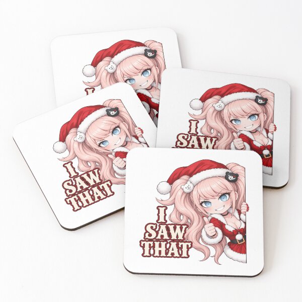 Item preview, Junko Enoshima Danganronpa Navidad Yo vi eso designed and sold by mildaclairmo.