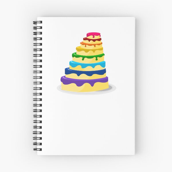 Item preview, Rainbow Pride Flag Cake designed and sold by HarveyHandcraftsandDesigns.