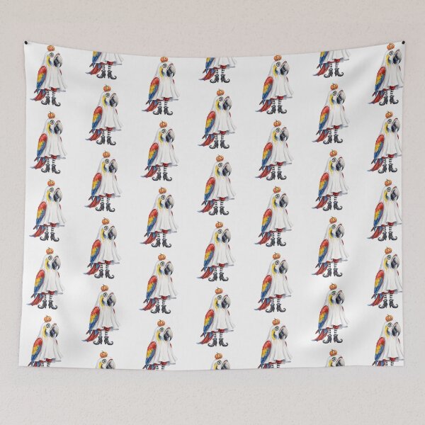 Item preview, Ghost Macaw designed and sold by Tiffany Roy.