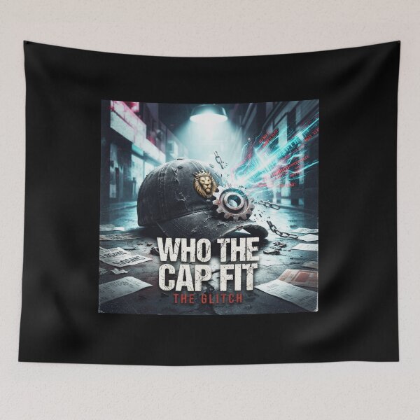 Item preview, Who The Cap Fit — The Glitch designed and sold by The Glitch Hub.