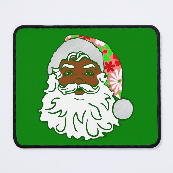 Item preview, vintage christmas groovy 1960s african black santa designed and sold by Gossip Rag.