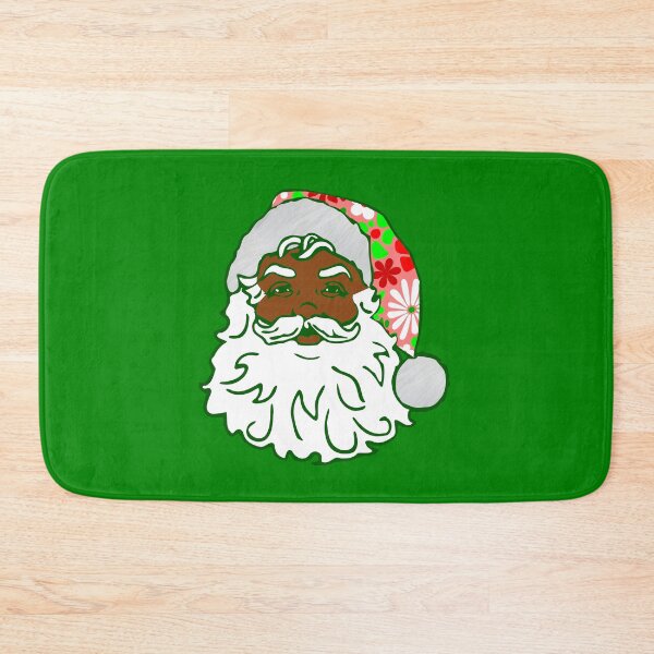 Item preview, vintage christmas groovy 1960s african black santa designed and sold by Gossip Rag.