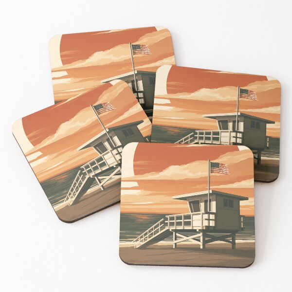 Item preview, Sunset Beach Tower designed and sold by Neo-Chrio.