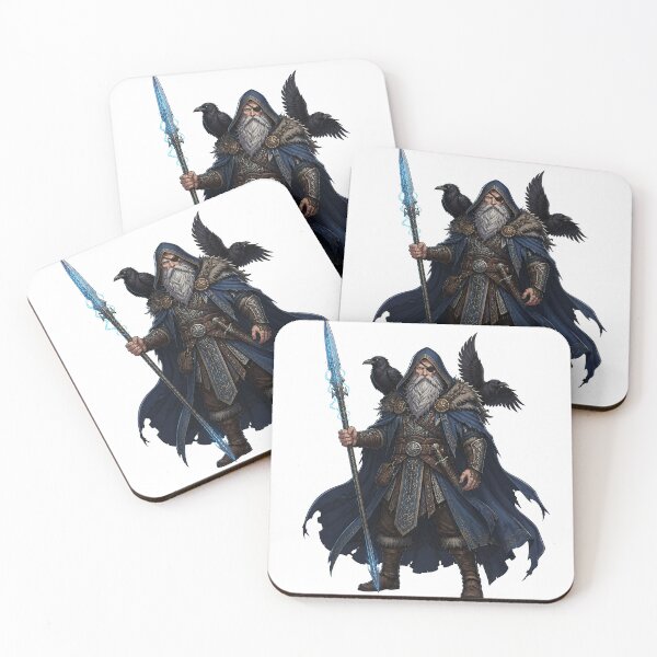 Item preview, Odin, the Norse God of Wisdom, War, Magic, and Death designed and sold by ArteTeoma.