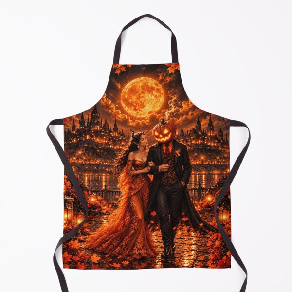 Item preview, Headless Horseman Moonlight Stroll – Halloween Gothic Fantasy Art designed and sold by TheHorsemanRidesAgain.