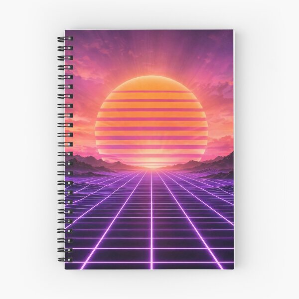 Item preview, Retro Synthwave Sunset designed and sold by PixelsandPrint.