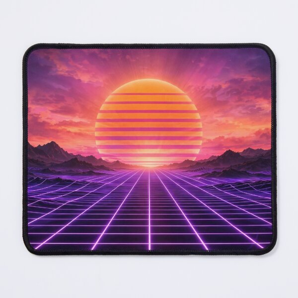 Item preview, Retro Synthwave Sunset designed and sold by PixelsandPrint.
