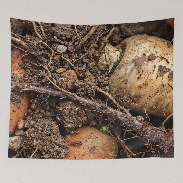 Item preview, Root Vegetables with Soil Still Clinging designed and sold by ASSEMBLE WONDER.