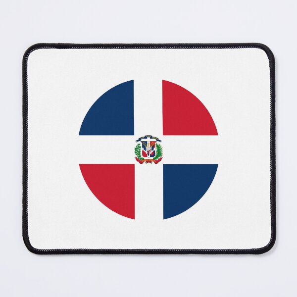 Item preview, Dominican Republic Circle Flag DO designed and sold by shitpostee.