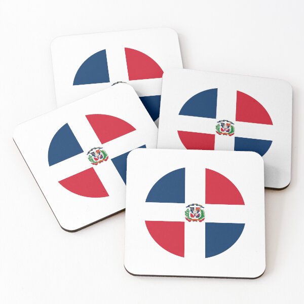 Item preview, Dominican Republic Circle Flag DO designed and sold by shitpostee.
