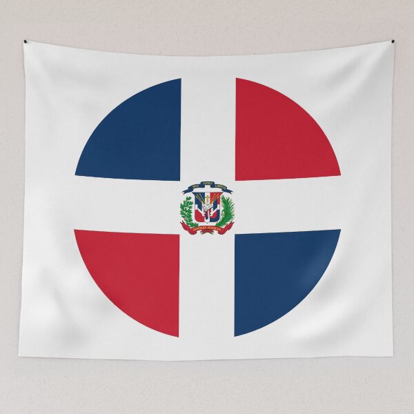 Item preview, Dominican Republic Circle Flag DO designed and sold by shitpostee.